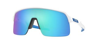 Oakley Sutro Lite Matte White Prizm Sapphire Sunglasses