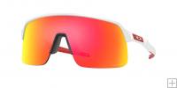 Oakley Sutro Lite Matte White Prizm Ruby Sunglasses