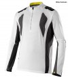 Mavic Stratos Long Sleeve MTB Jersey White/ Autobahn