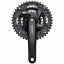 Shimano FC-M371 Crankset 44 / 32 / 22T - 175 mm Black