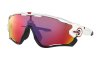 Oakley Jawbreaker Polished White Prizm Road Sunglasses