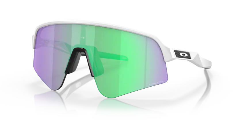 Oakley Sutro Lite Sweep Matte White Prizm Jade Sunglasses